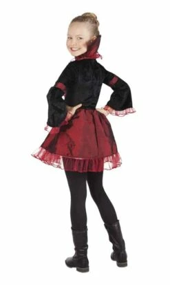 DÉGUISEMENT DE VAMPIRE (Filles De 4 à 12 Ans) Déguisement Pour Enfant -Costum’Art Boutique 78054bck