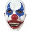 MASQUE CLOWN DÉLIRANT (Masque Latex Tricolore)