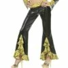 PANTALON PATTES D’ÉPH (Pantalon Tigré En Vinyle) Tailles Femmes -Costum’Art Boutique 8898 nc 8898 a