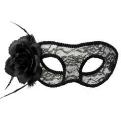 LOUP DE VEUVE NOIRE (Masque En Dentelle)