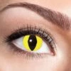 LENTILLES DÉCORATIVES (YEUX JAUNES DE CHAT) Lentilles Longue Durée -Costum’Art Boutique M04 Yellow Cat