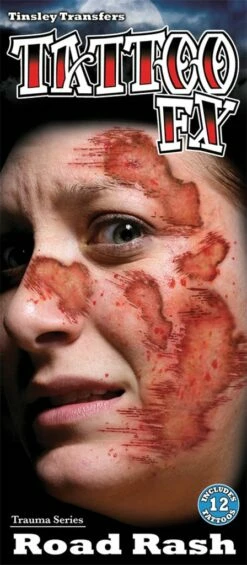 FX TATTOO ACCIDENT (Tatouage Sur Visage)