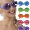 LUNETTES DISCO FLUO (Lunettes De Soleil - 6 Coloris) -Costum’Art Boutique import 288 02540 1