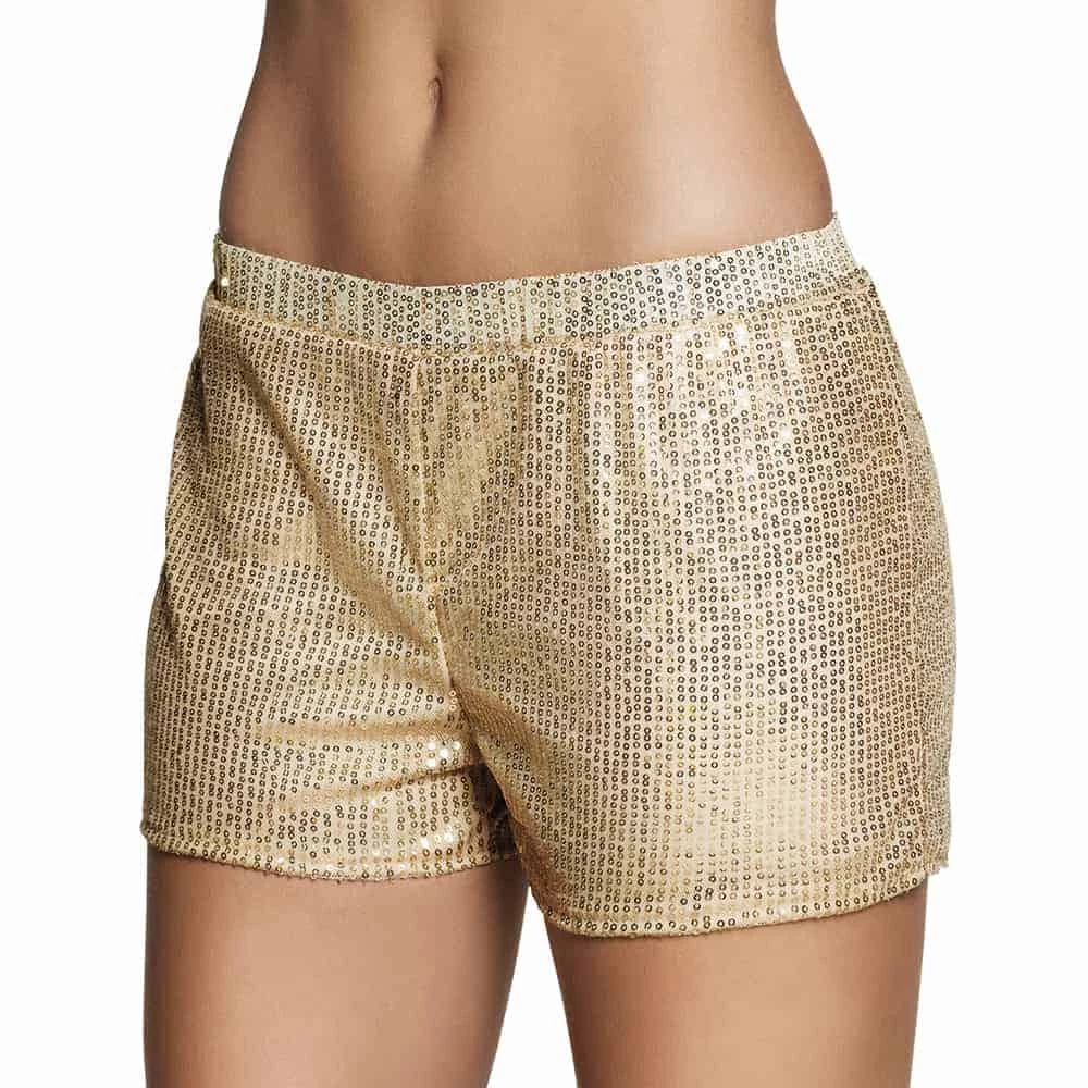 SHORTY DISCO POUR FEMME (Shorty Doré à Paillettes) Taille M 3 SHORTY DISCO POUR FEMME (Shorty Doré à Paillettes) Taille M